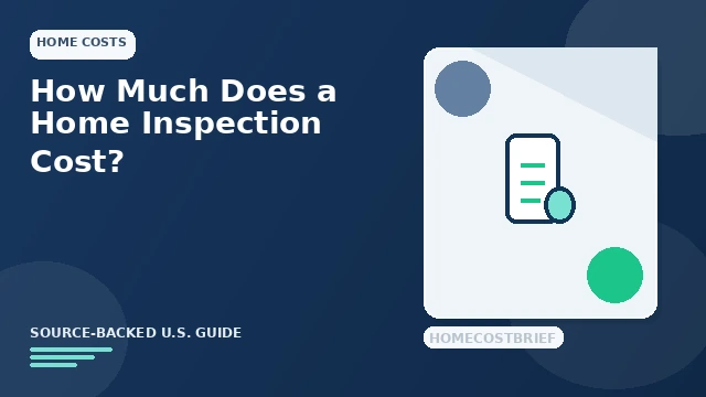 How Much Does a Home Inspection Cost? guide illustration