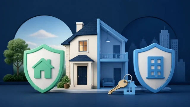 Landlord Insurance vs. Homeowners Insurance: What Changes When You Rent Out a Home? guide illustration