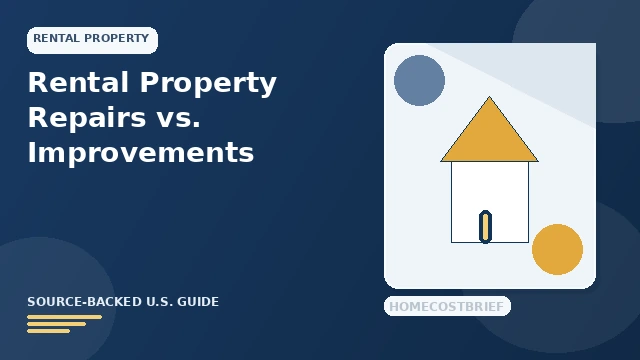 Rental Property Repairs vs. Improvements: A Tax Planning Guide guide illustration
