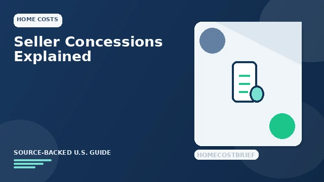 Seller Concessions and Closing Costs guide illustration